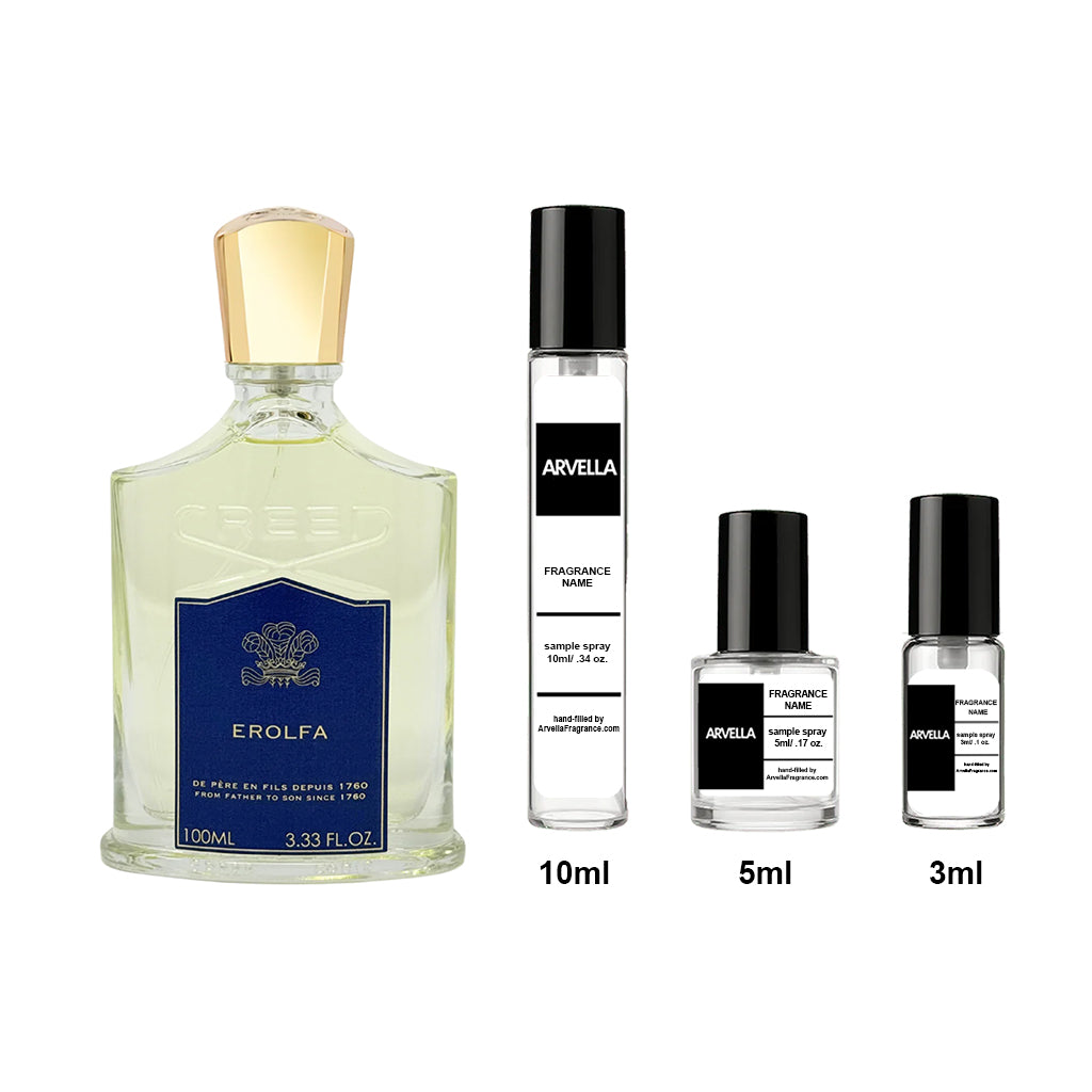 Creed Erolfa Sample 3ml Spray - Arvella Fragrance